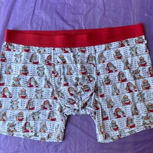Stance Red and White Boxer Briefs